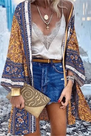 Kimono damskie eleganckie chic