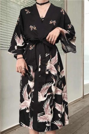Kimono damskie japońskie